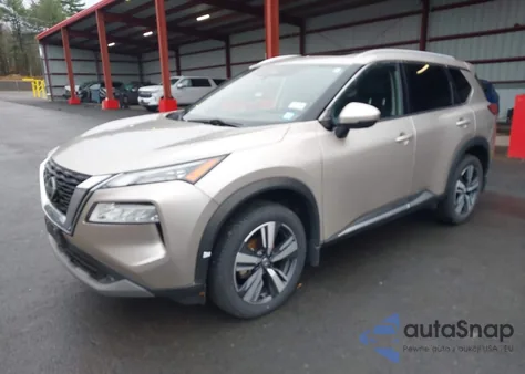 2021 Nissan Rogue Sl Intelligent Awd из США, поврежденный, VIN JN8AT3CB3MW239169